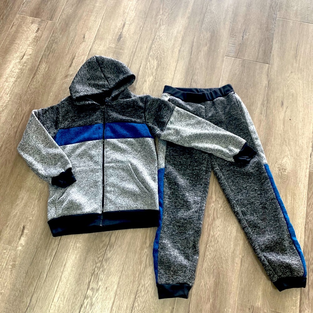 Jamplay Boy’s Marl Twist Fleece Hoodie & Jogger
